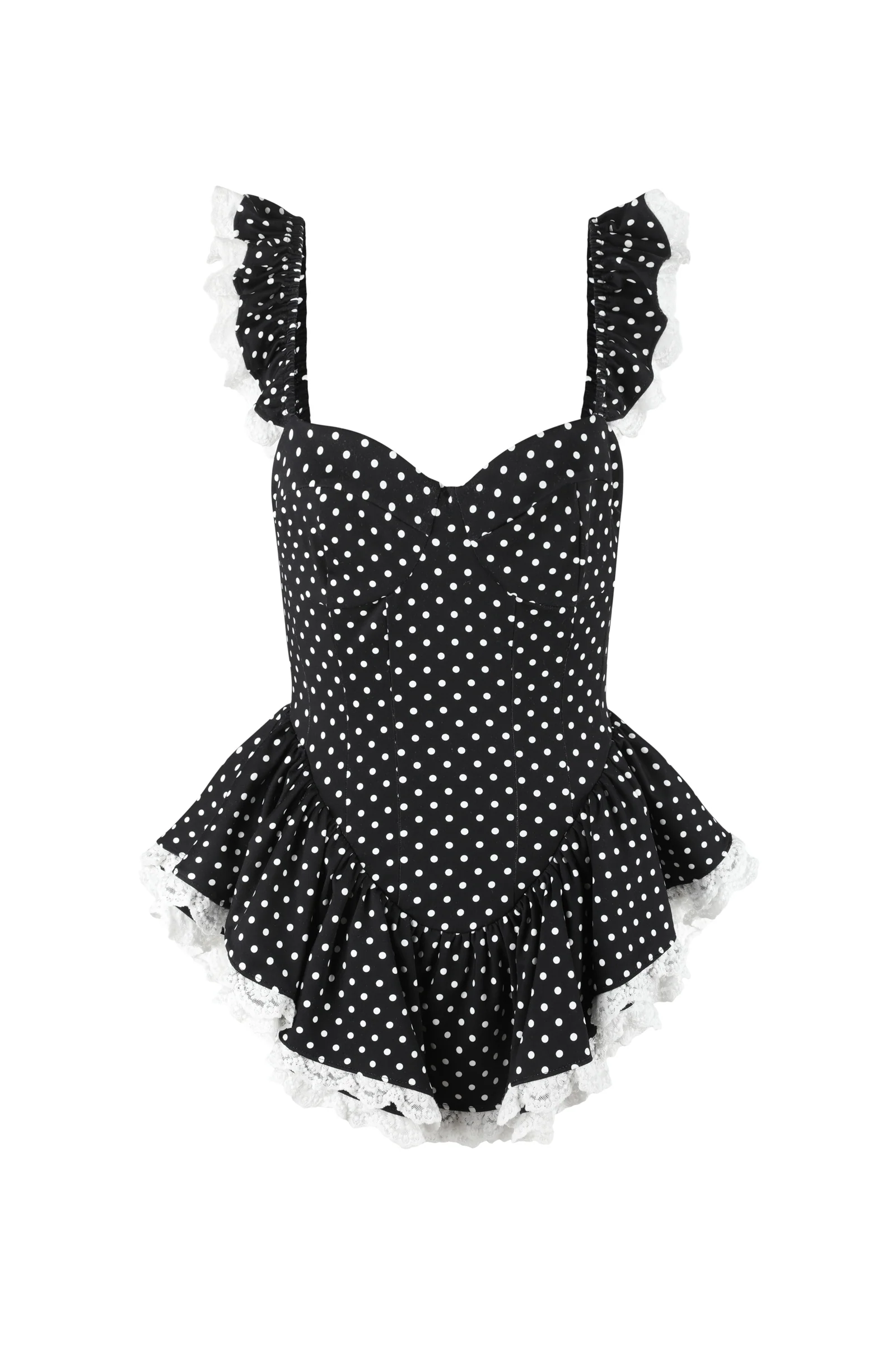 The Black Polka Dot Fairy Suit - Image 5