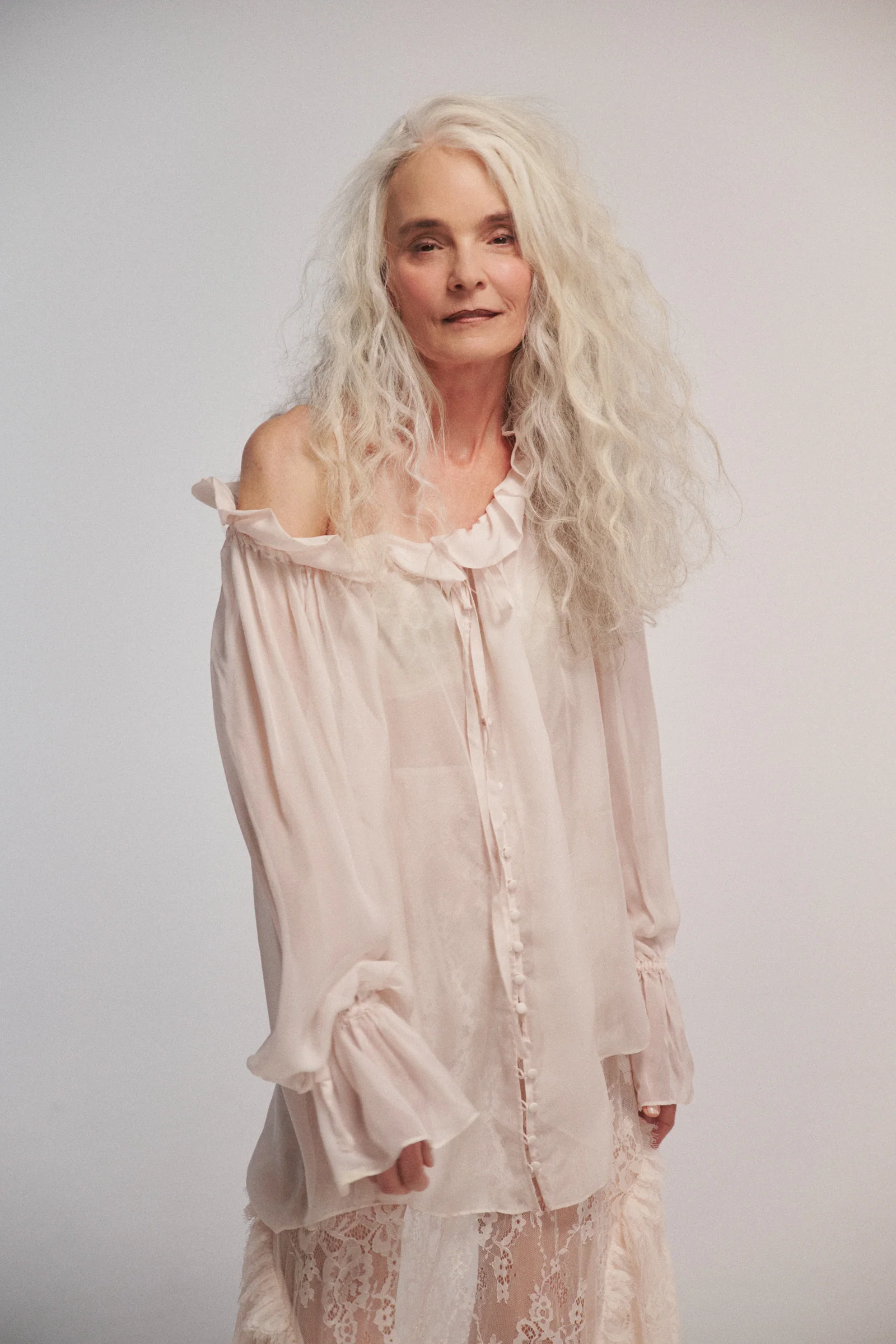 The Silk Blush Shakespeare Blouse - Image 6