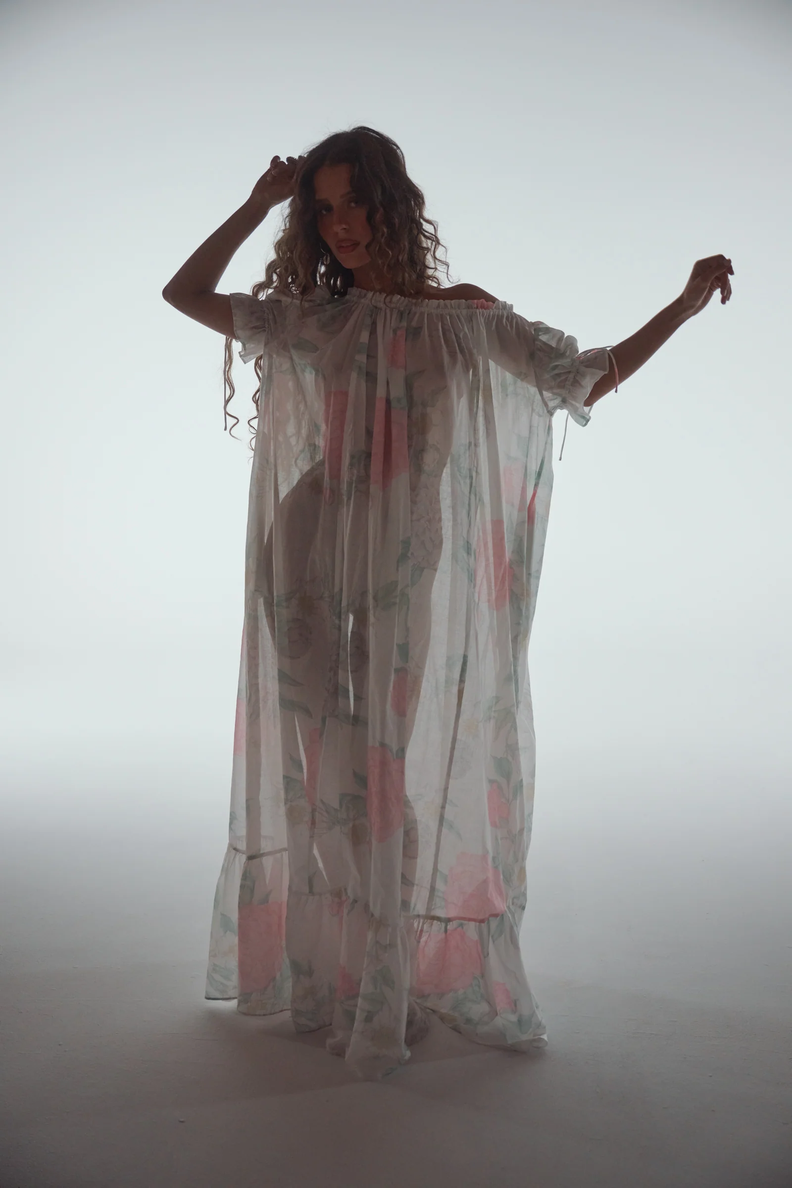 The Caroline Antique Chemise Gown - Image 6