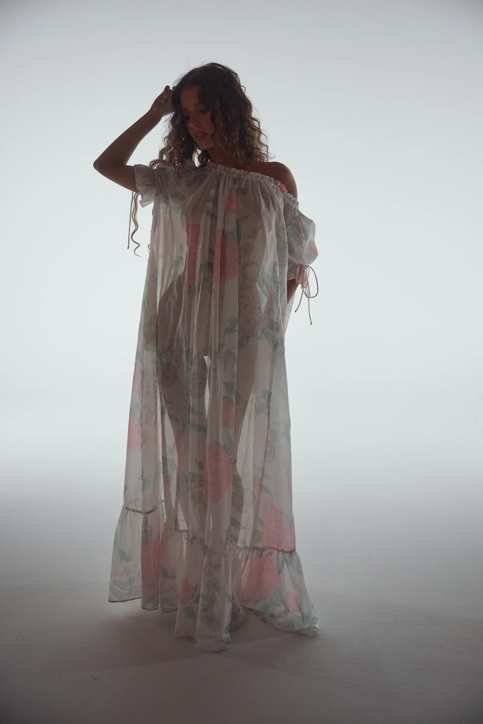 The Caroline Antique Chemise Gown - Image 7