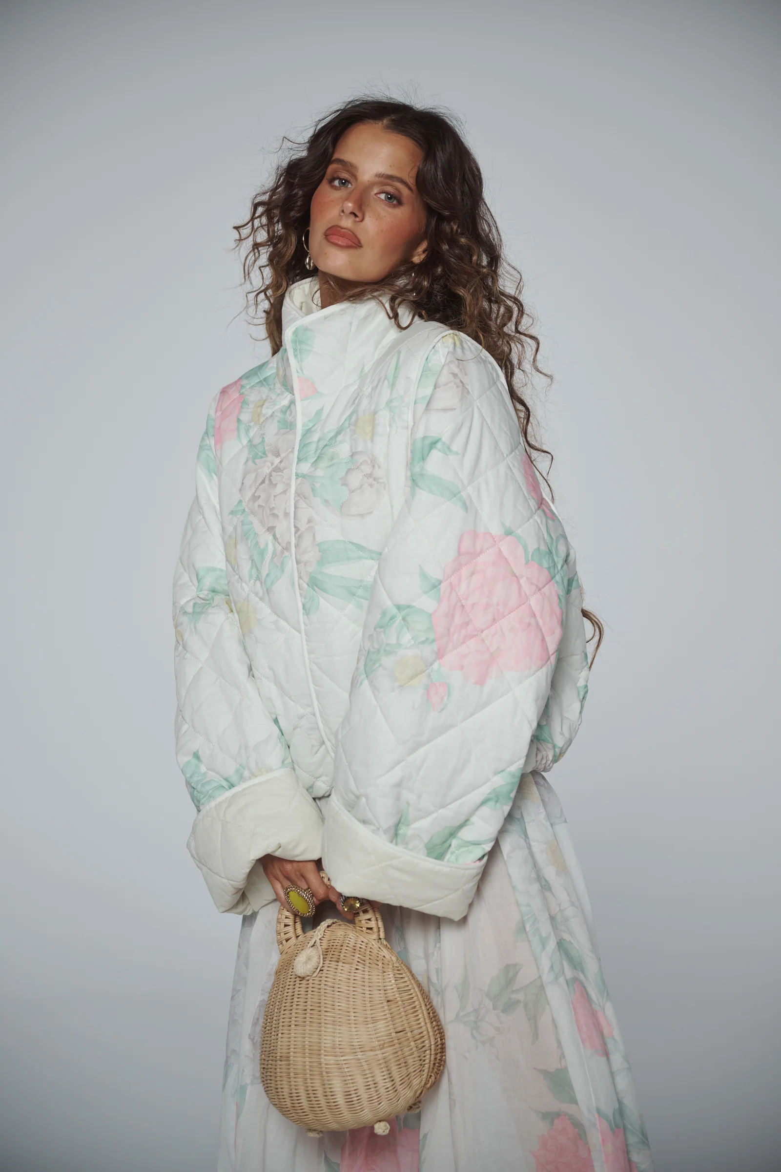 The Caroline Cropped Bonfire Puffer