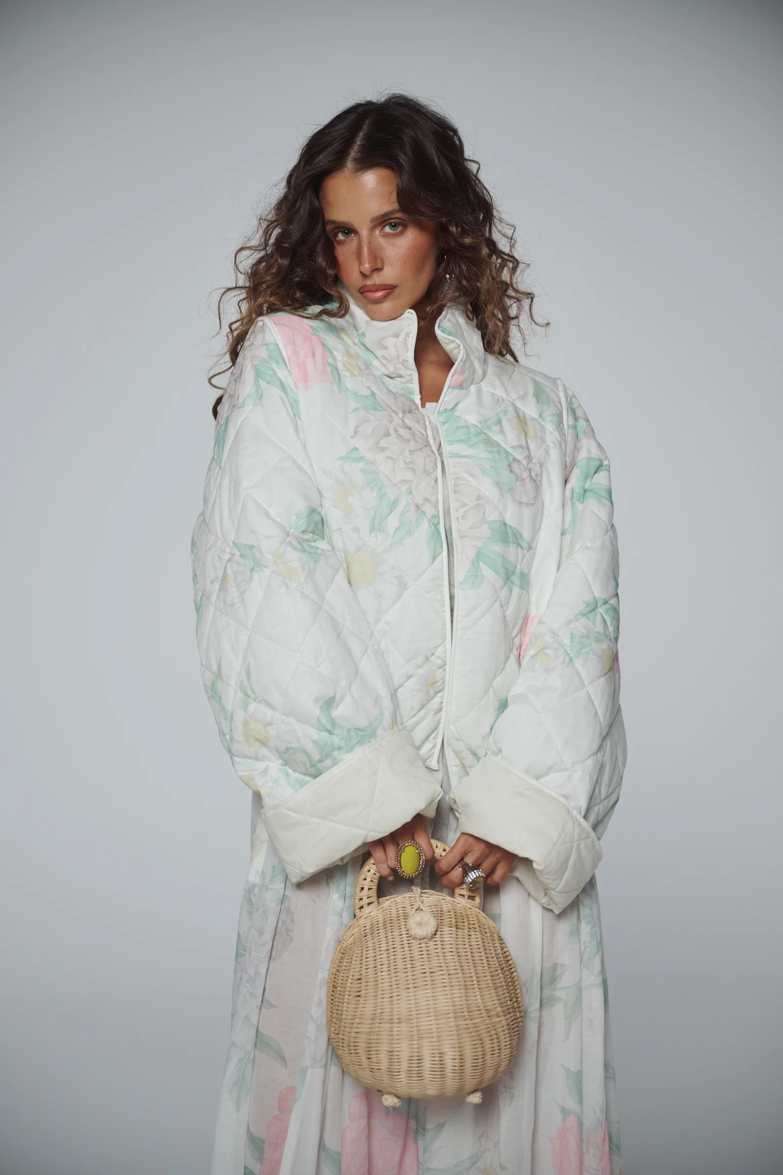 The Caroline Cropped Bonfire Puffer - Image 5