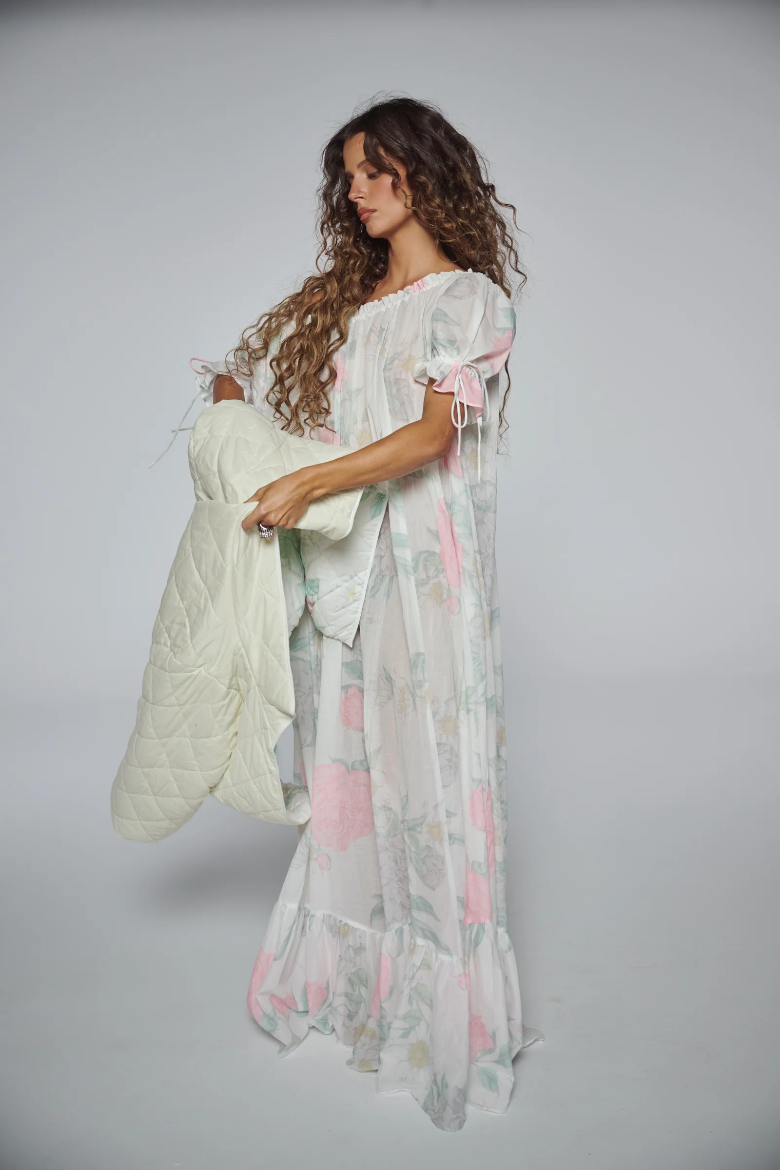 The Caroline Cropped Bonfire Puffer - Image 8