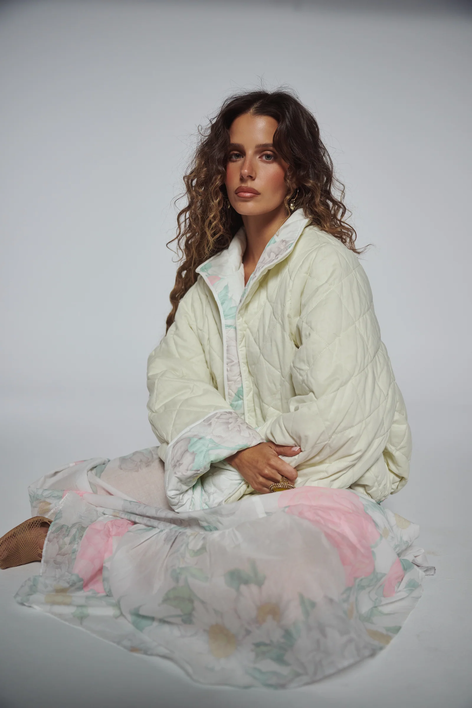 The Caroline Cropped Bonfire Puffer - Image 9