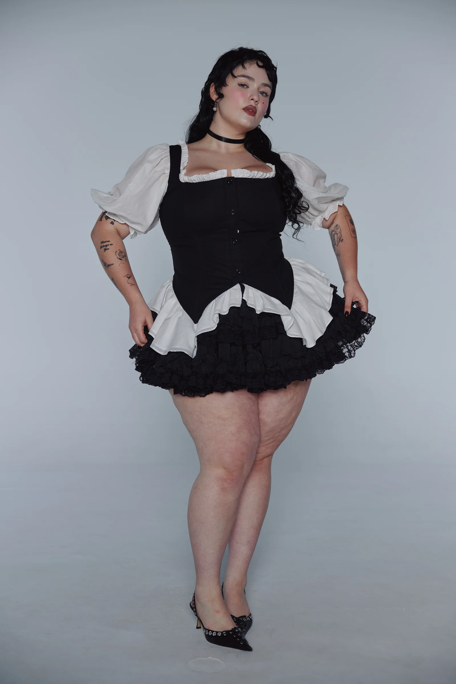 The Caviar Mini Pannier Petticoat - Image 16