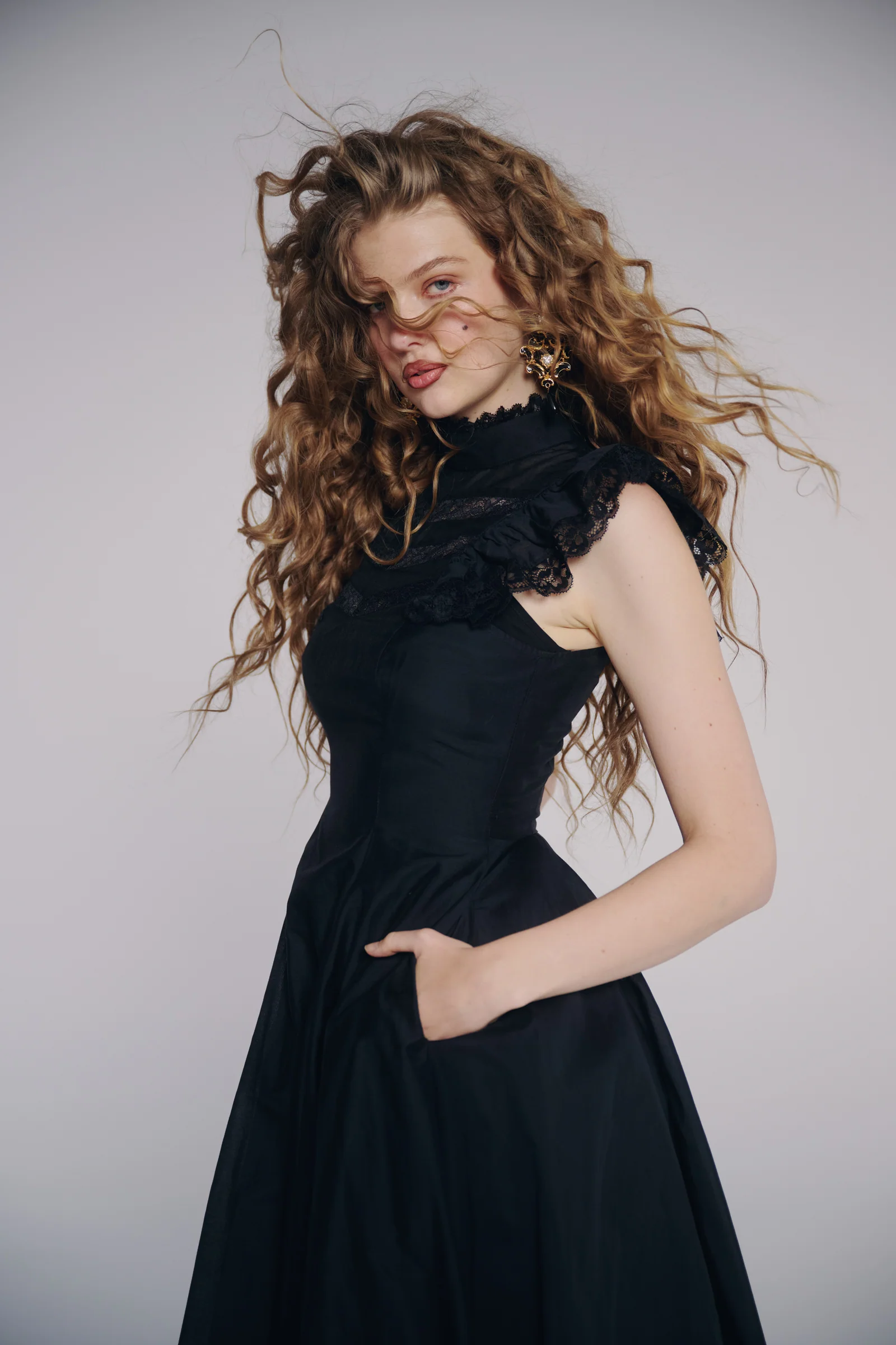 The Caviar Tuck Dress - Image 3