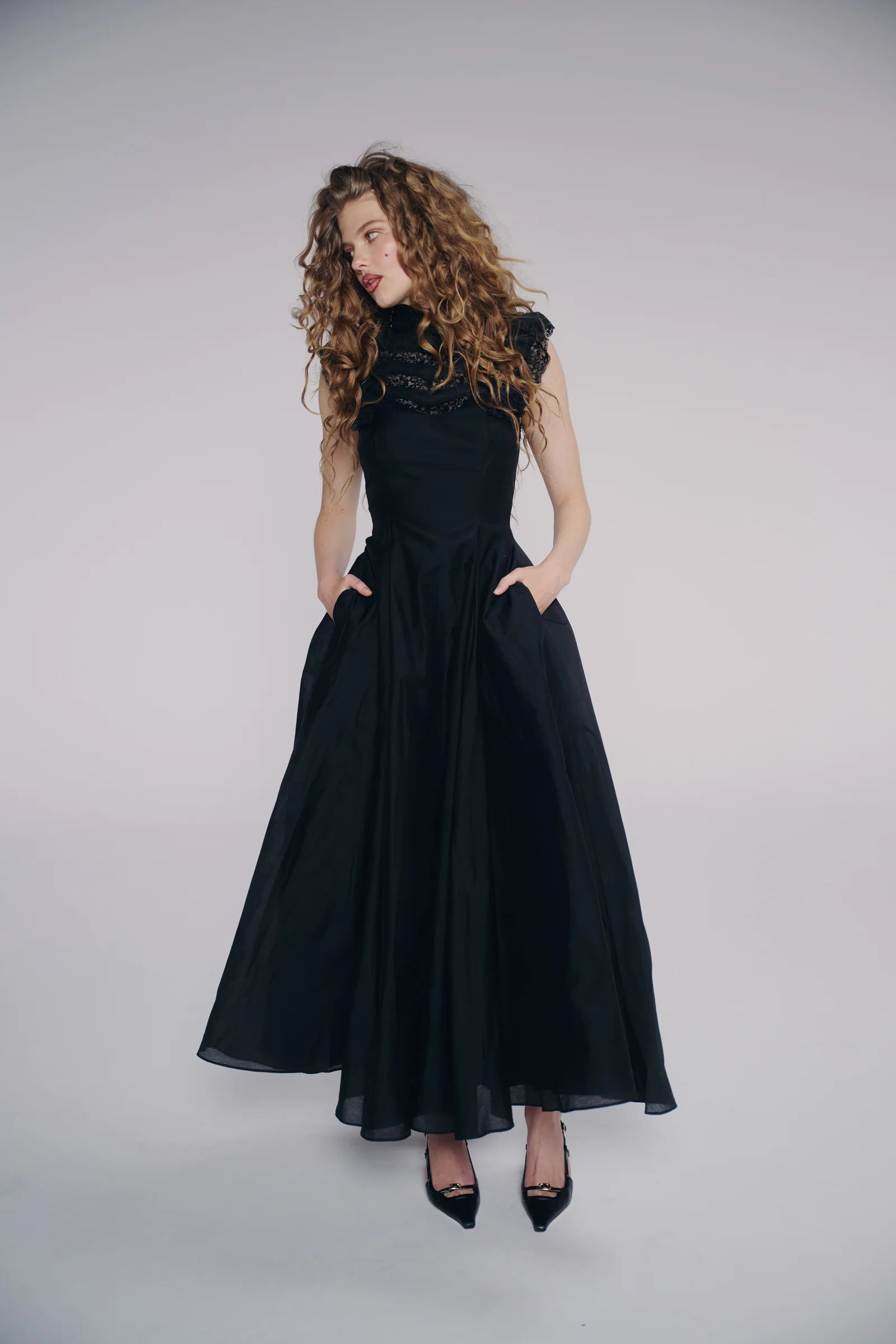 The Caviar Tuck Dress - Image 6