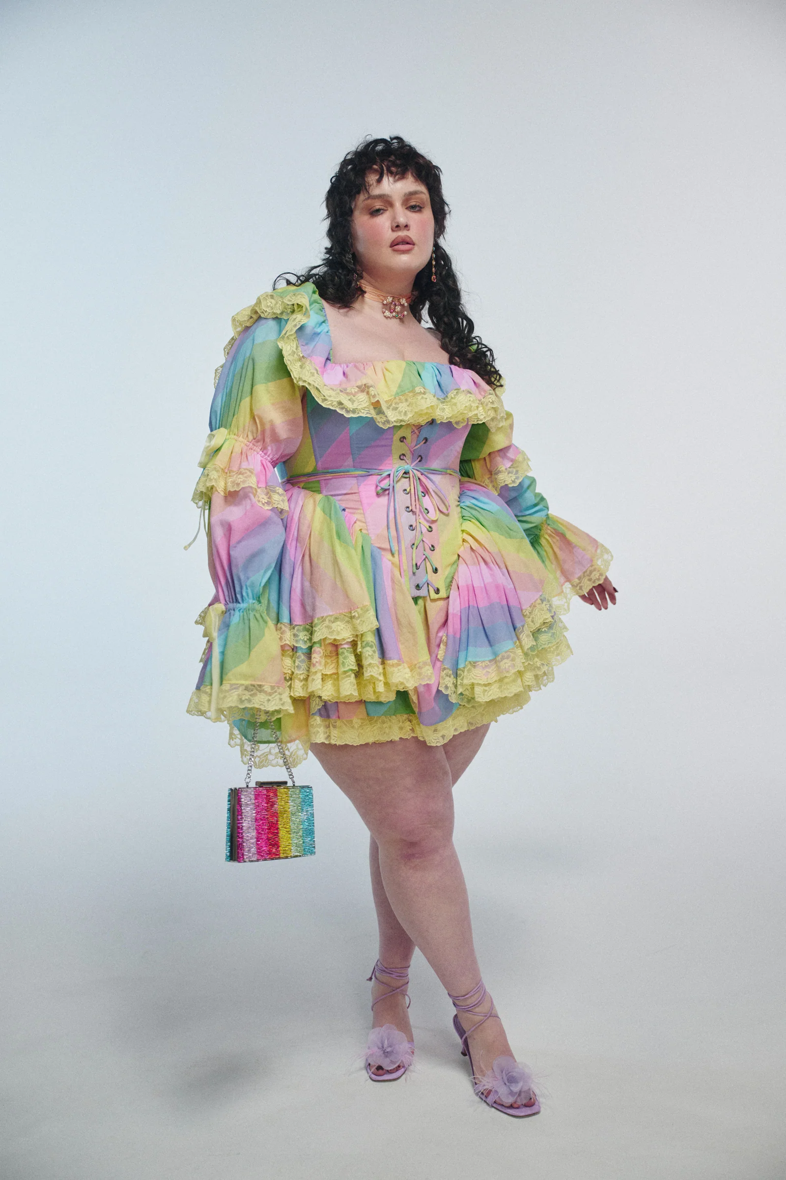 The End Of The Rainbow In A Past Life Dress