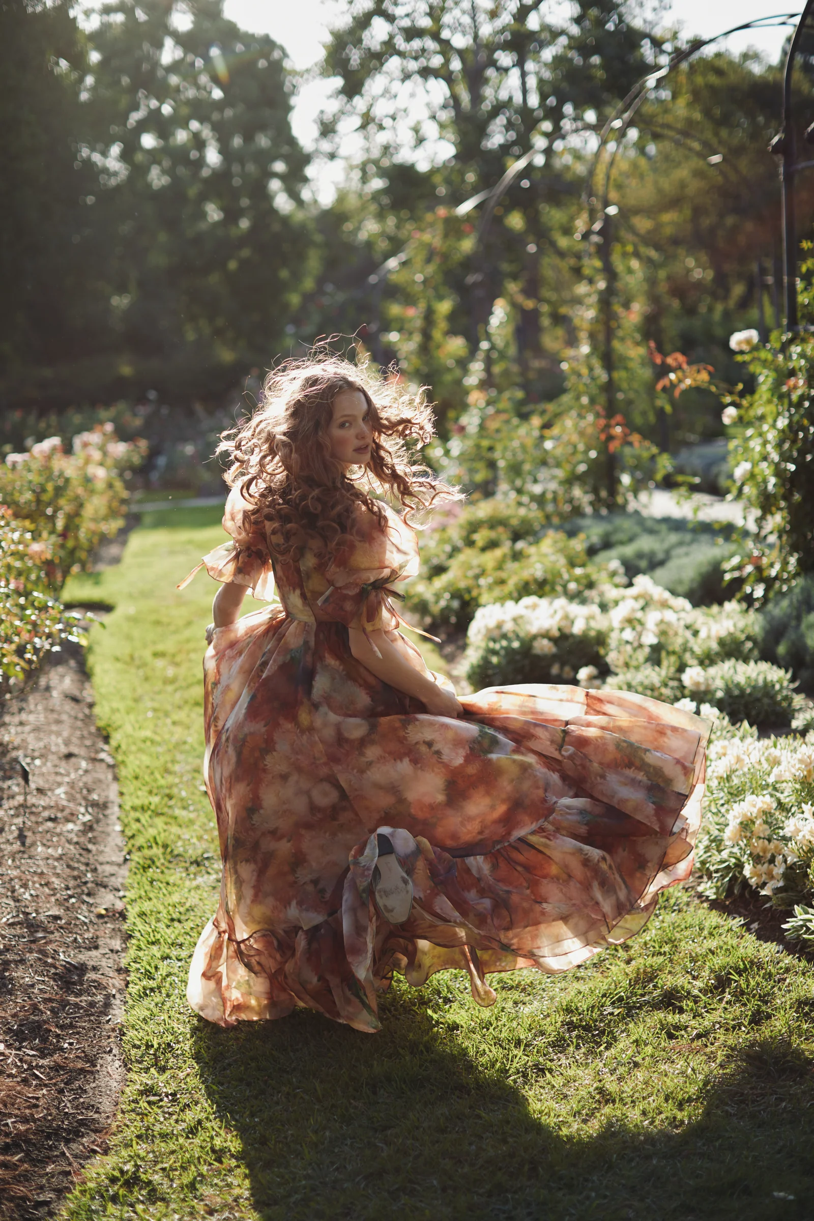 The Impression Flowers Fanfiction Gown