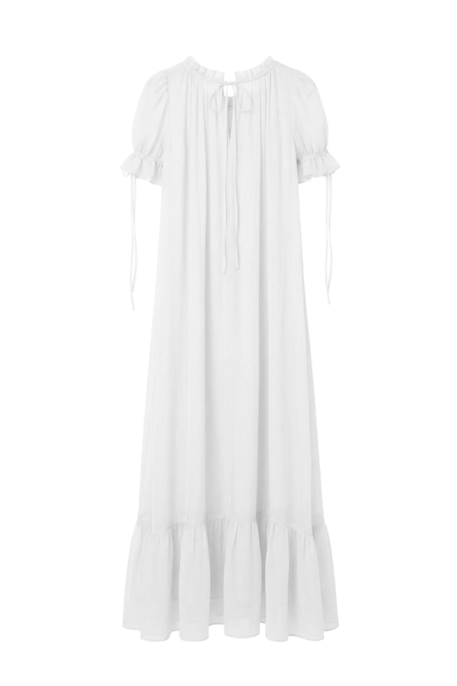 The Ivory Antique Chemise Gown - Image 16