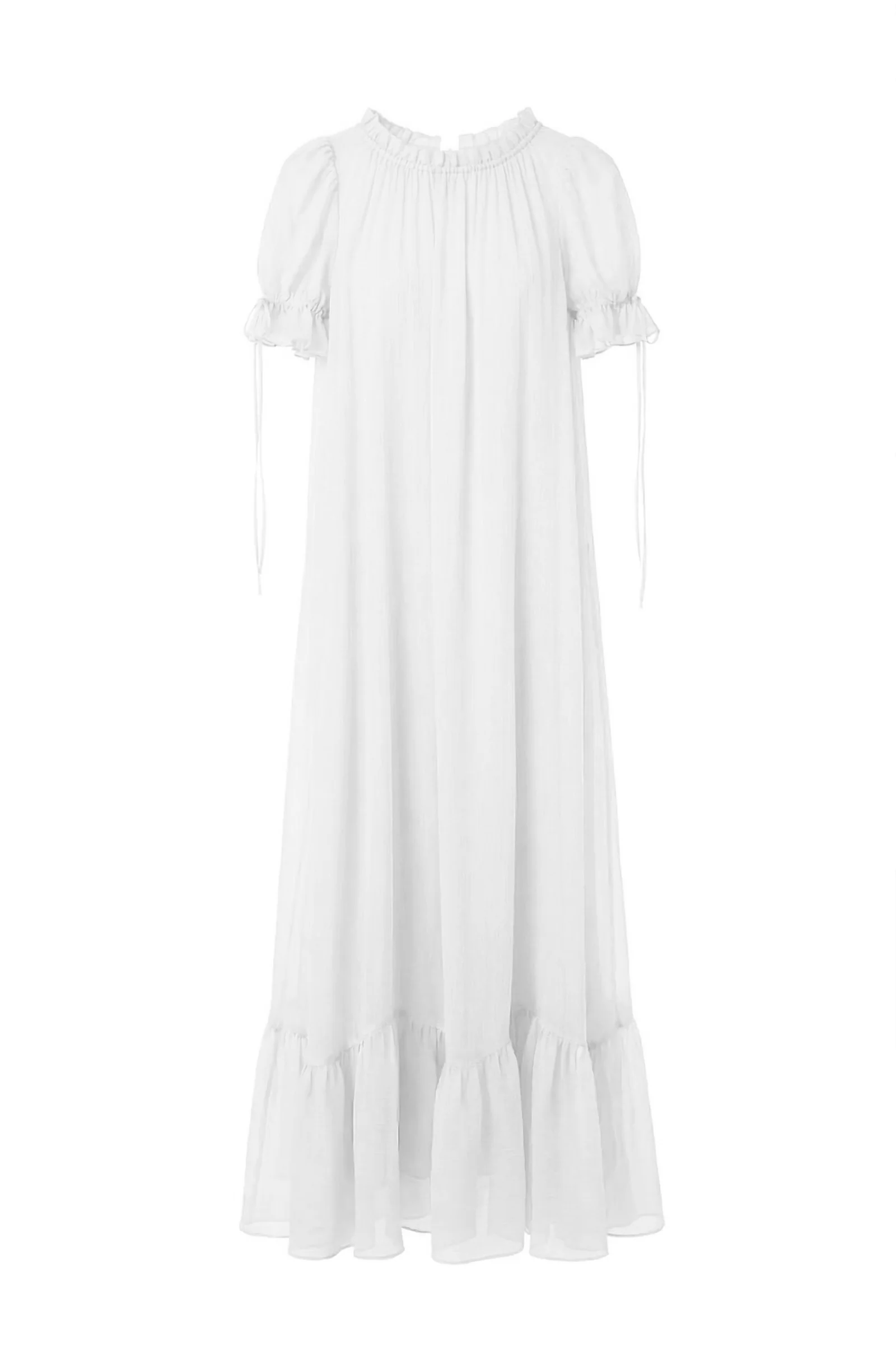 The Ivory Antique Chemise Gown - Image 3