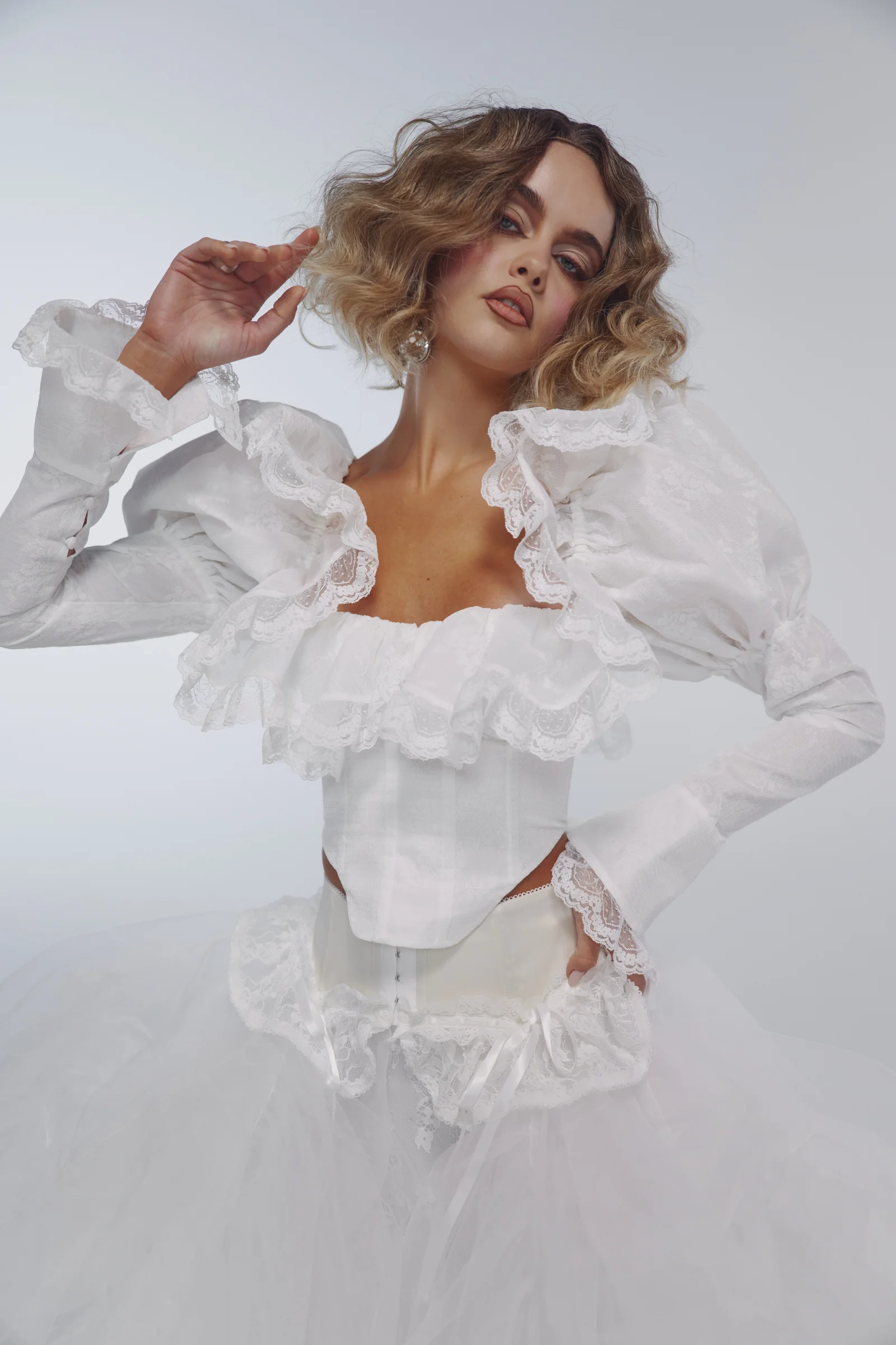 The Ivory Coquette Corset