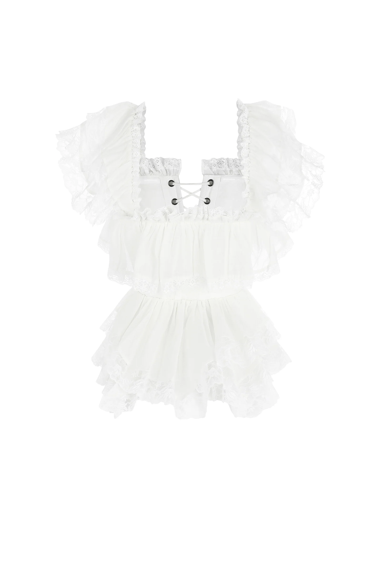 The Ivory Ren Faerie Corset - Image 12