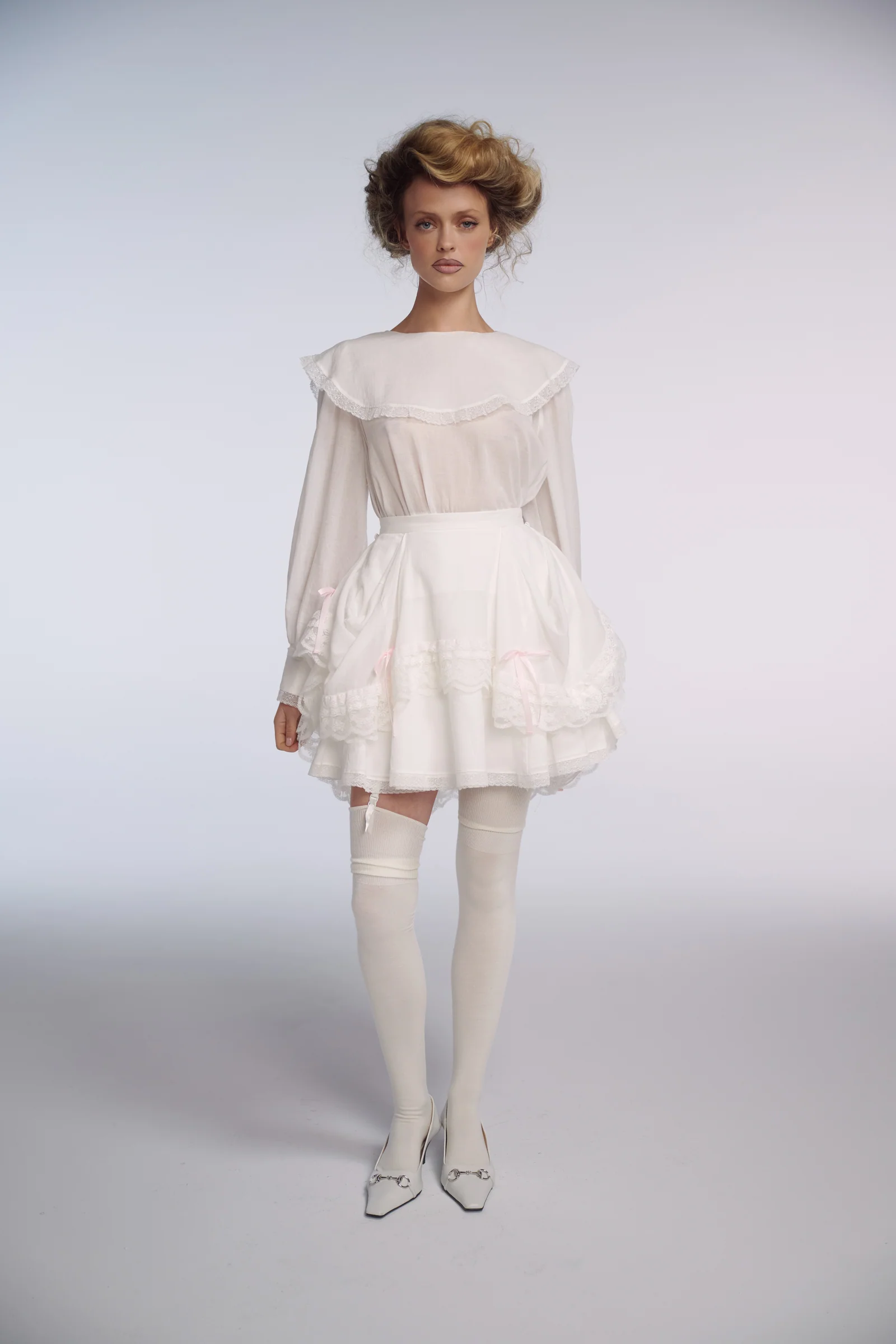 The Ivory Victorian Tea Skirt