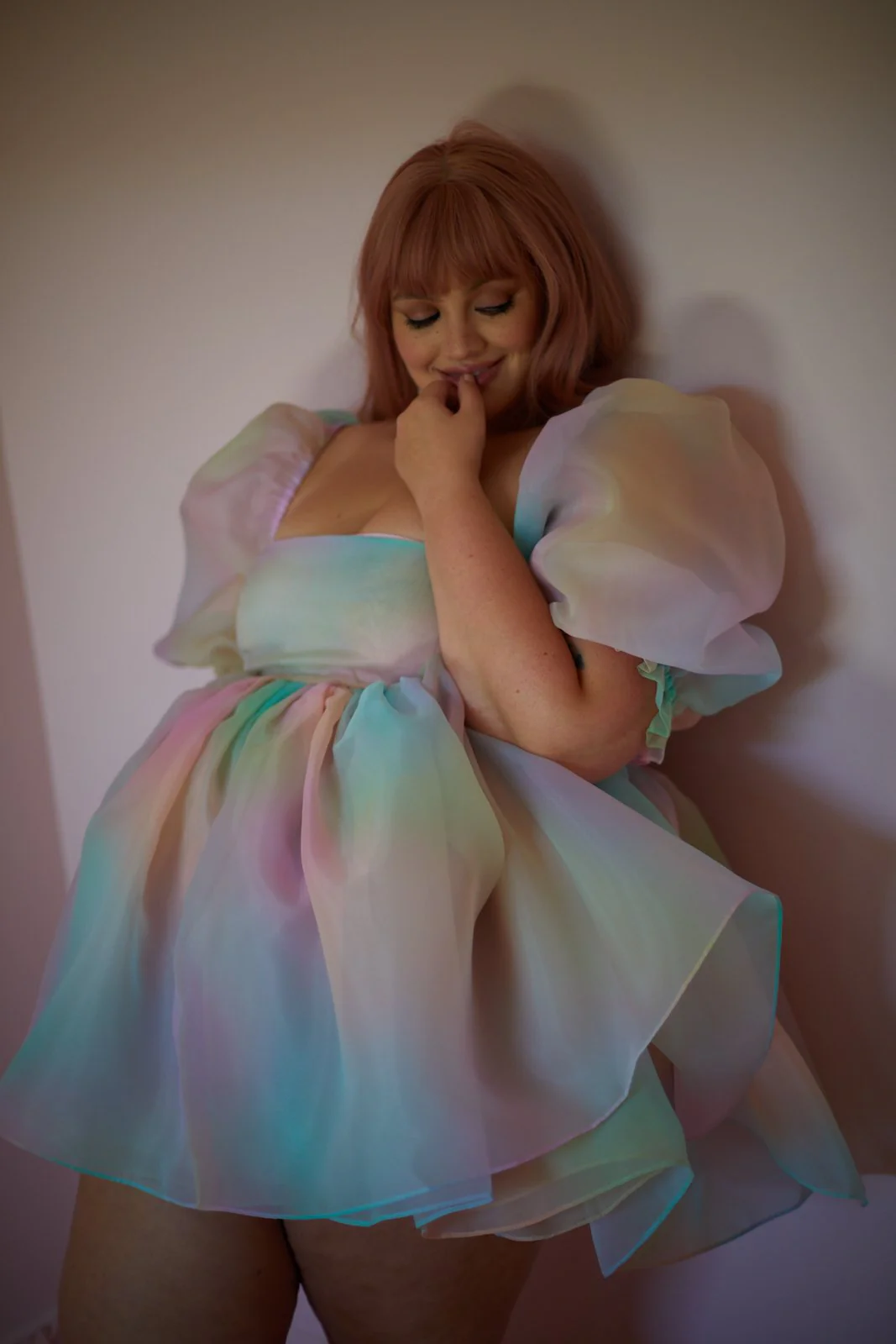The Rainbow Puff Dress - Image 9