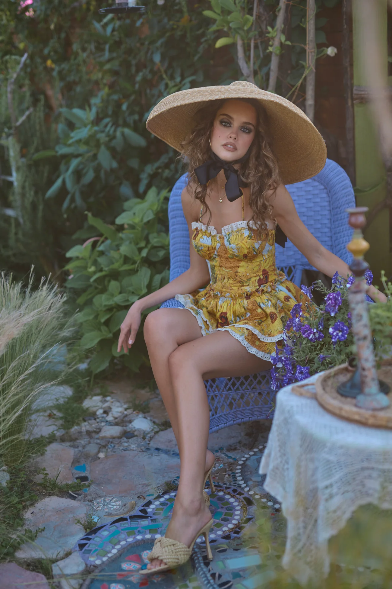 The Sunflowers Clubhouse Swim Dress Set - Image 4