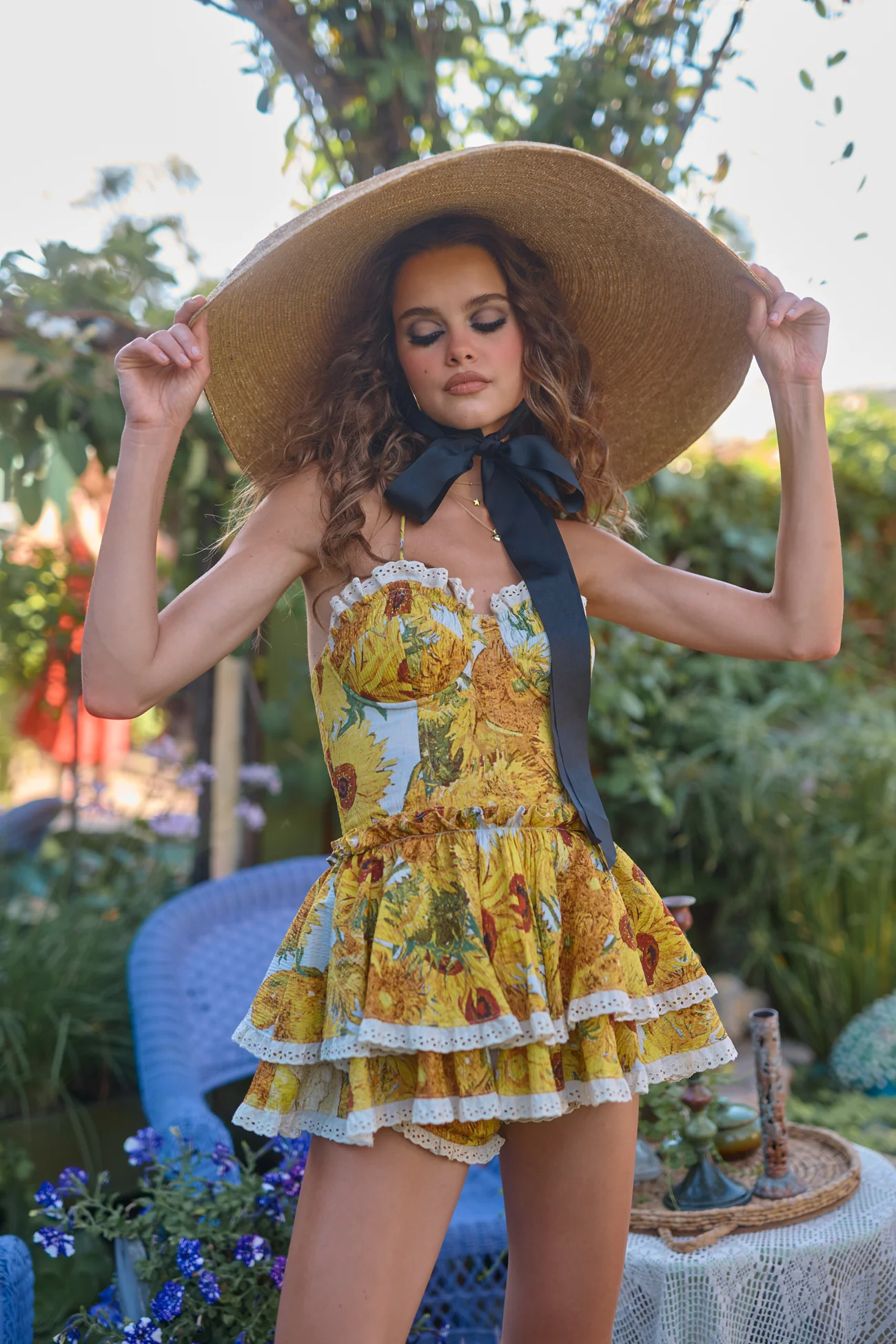 The Sunflowers Clubhouse Swim Dress Set - Image 6