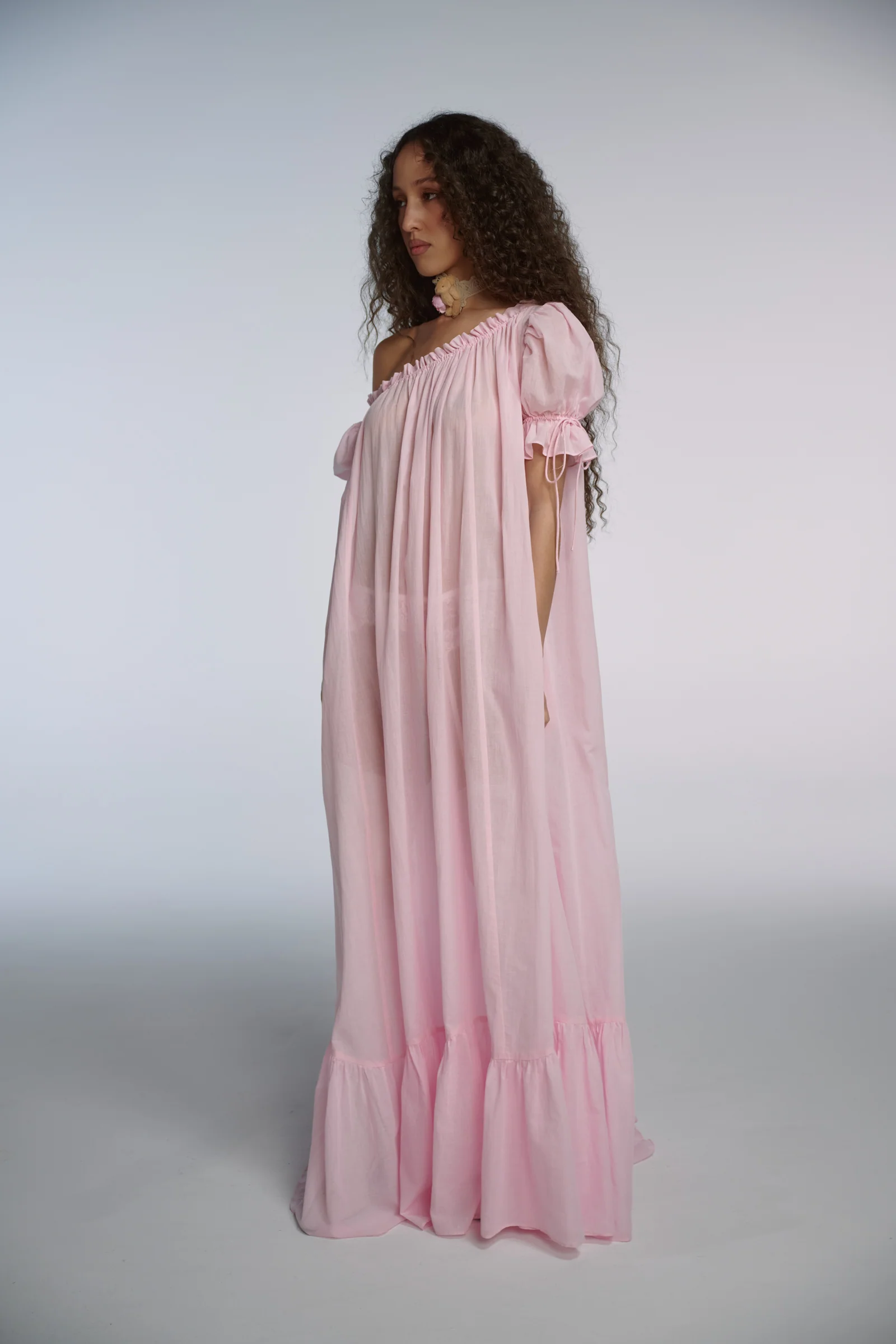 Tender Touch Antique Chemise Gown - Image 3